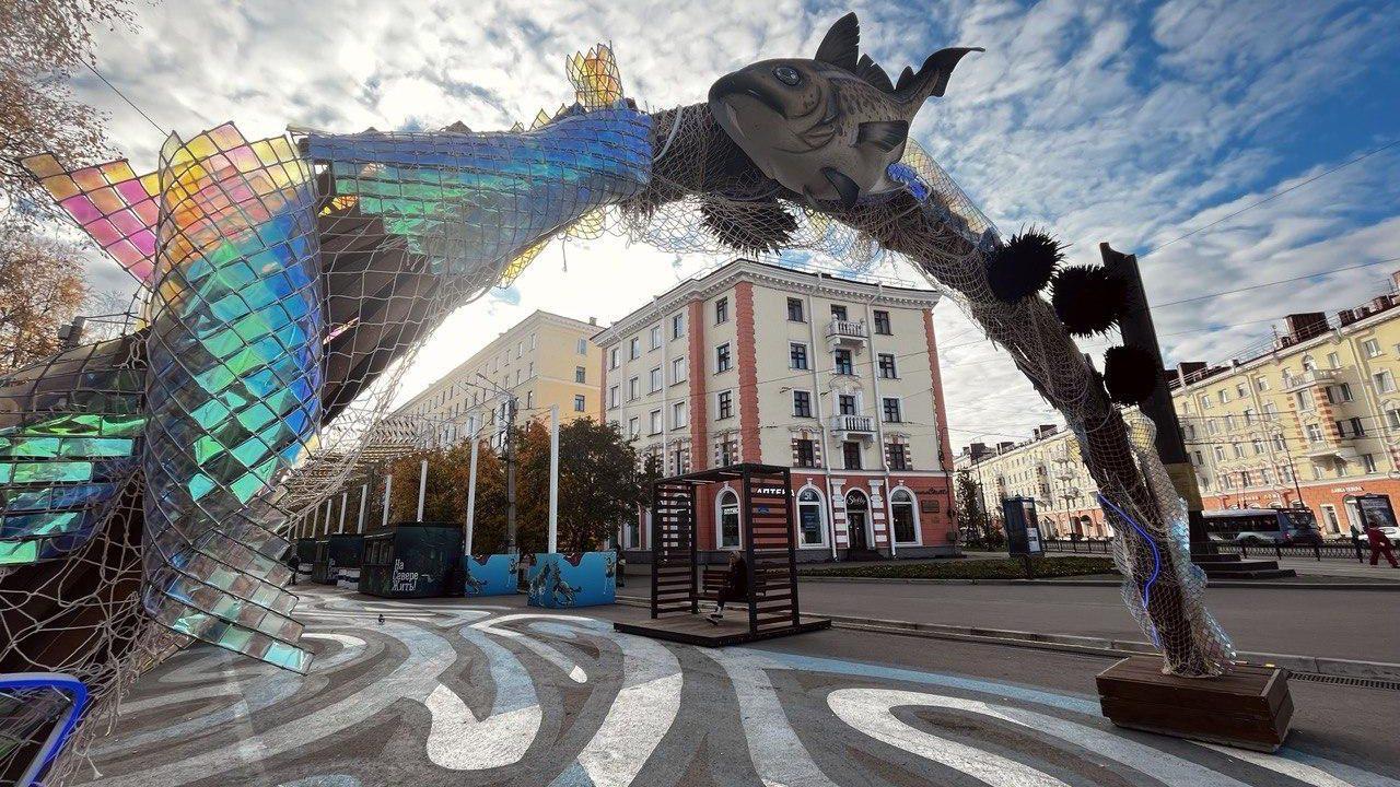 Ярмарка к 109-летию Мурманска открылась на Воровского